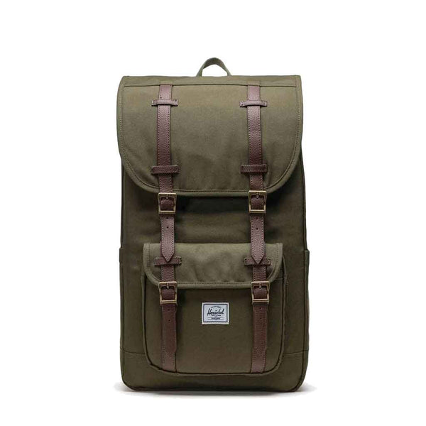 Herschel Little America Backpack - Ivy Green Front
