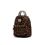 herschel backpack leopard print Herschel Nova Mini Backpack - Leopard Black