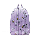 Herschel X Peanuts Classic XL Backpack Snoopy and Woodstock - Pastel Lilac Back