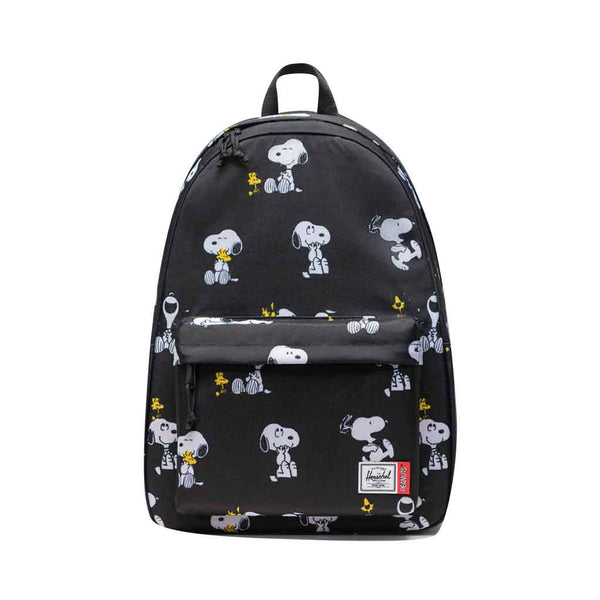 Herschel x Peanuts Classic XL Backpack Snoopy and Woodstock - Black