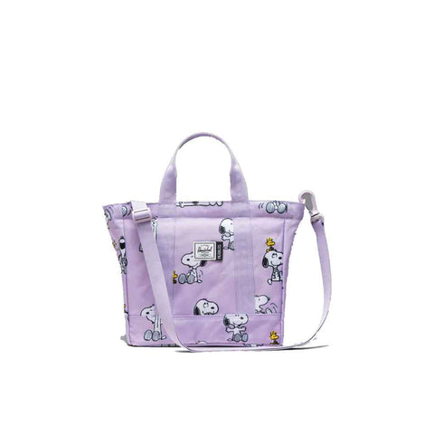 Herschel x Peanuts Heritage Small Tote Bag - Pastel Lilac