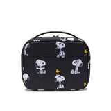 Herschel x Peanuts Pop Quiz Lunch Box Snoopy and Woodstock - Black Back
