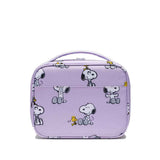 Herschel x Peanuts Pop Quiz Lunch Box Snoopy and Woodstock - Pastel Lilac Back