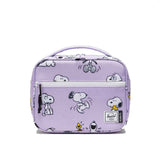 Herschel x Peanuts Pop Quiz Lunch Box Snoopy and Woodstock - Pastel Lilac