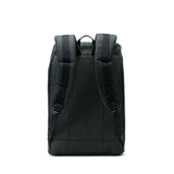 Herschel Retreat Backpack - Black Crosshatch/Black Rubber BAck