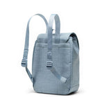Herschel Retreat Mini Backpack - Ashley Blue Crosshatch Back