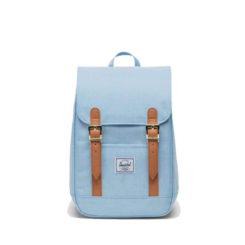 Herschel Retreat Mini Backpack - Blue Bell Crosshatch | Boarders Herschel Retreat Mini Backpack - Blue Bell Crosshatch | Boarders