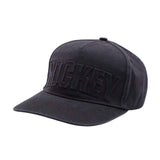 Hockey Embossed Hat - Black