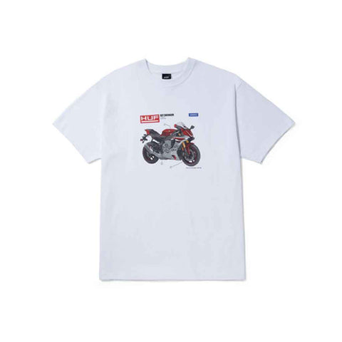 Huf 420cc S/S Tee - White