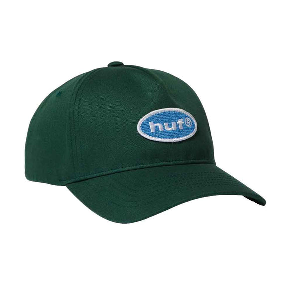 Huf 89 Oval 5 Panel Hat - Forest Green
