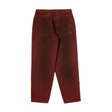 Huf Cromer Washed Pant - Lava Red Back