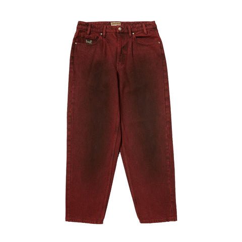 Huf Cromer Washed Pant - Lava Red