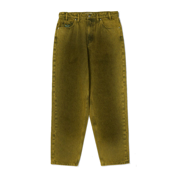 Huf Cromer Washed Pant - Tarragon