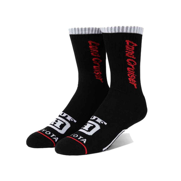 Huf x Toyota Land Cruiser Socks - Black