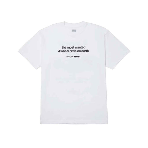 Huf x Toyota Legend Returns S/S Tee - White Front