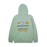 Huf x Toyota Sahara Rally P/O Hoodie - Spring Green Back