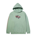 Huf x Toyota Sahara Rally P/O Hoodie - Spring Green Front