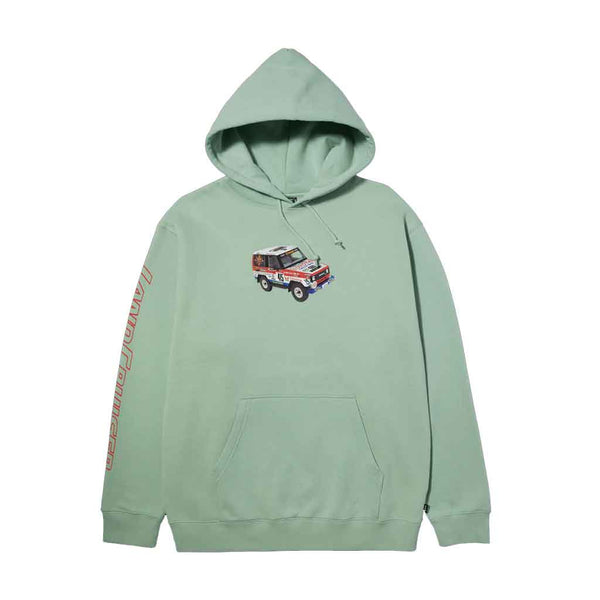 Huf x Toyota Sahara Rally P/O Hoodie - Spring Green Front