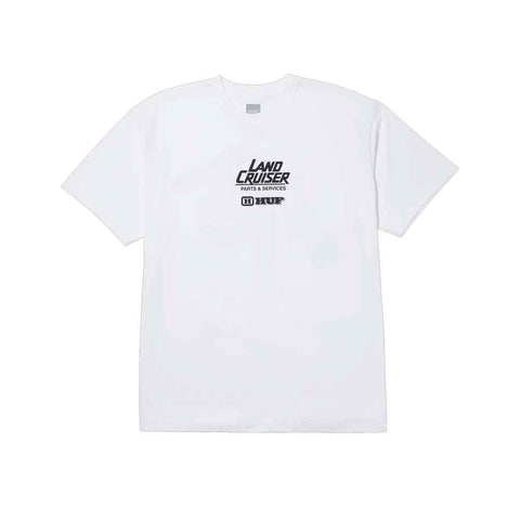 Huf x Toyota Shine Keychain S/S Tee - White Front
