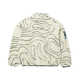Huf x Toyota Topography High Pile Jacket - Natural Back