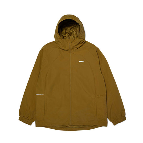 Huf All Caps Shell Jacket - Rich Brown