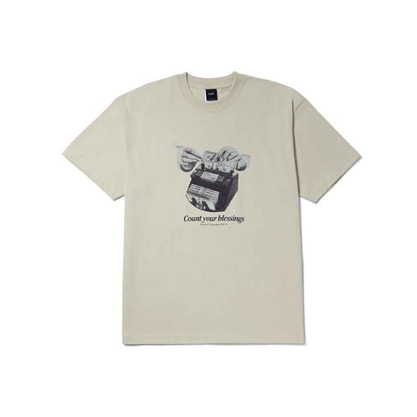 Huf Blessing S/S Tee - Stone 