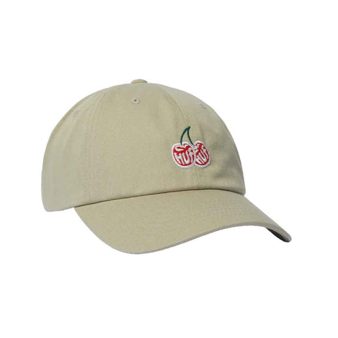 Huf Cherries 6 Panel CV Hat - Khaki