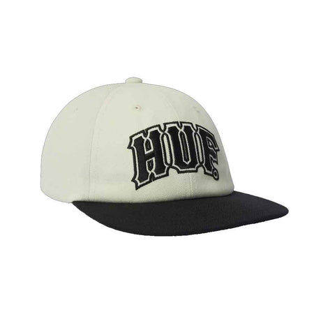 Huf Classic Arch Brushed Snapback - Beach/Black