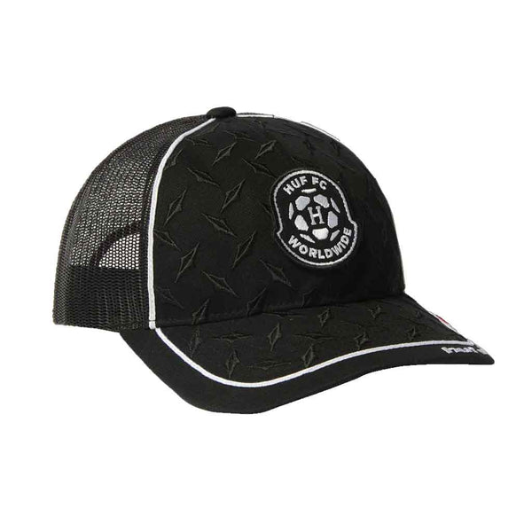 Huf Diamond Plate Trucker Hat - Black