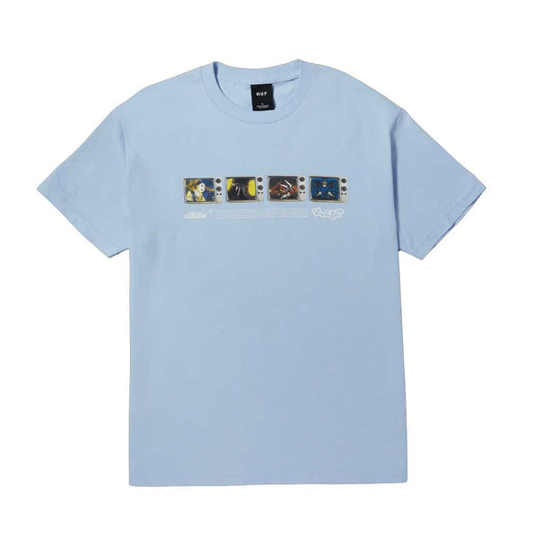 Huf x Gundam Broadcasting Live S/S Tee - Light Blue