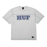 Huf Legacy Football Tee - Heather Grey