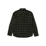 Huf Modal L/S Plaid Shirt - Olive2