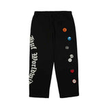 Huf Oylmpia Open Hem Sweatpant - Black
