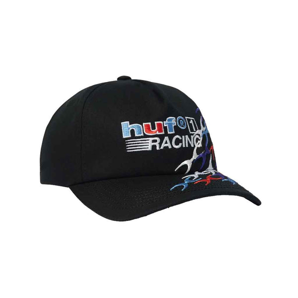 Huf One Racing 5 Panel Hat - Black