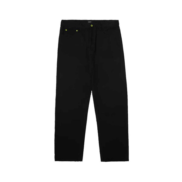 Huf Original Denim Pant - Black Front