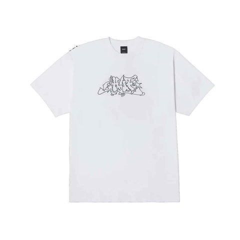 Huf Outlines S/S Tee - White