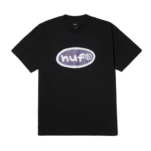 Huf Pencilled In S/S Tee - Black