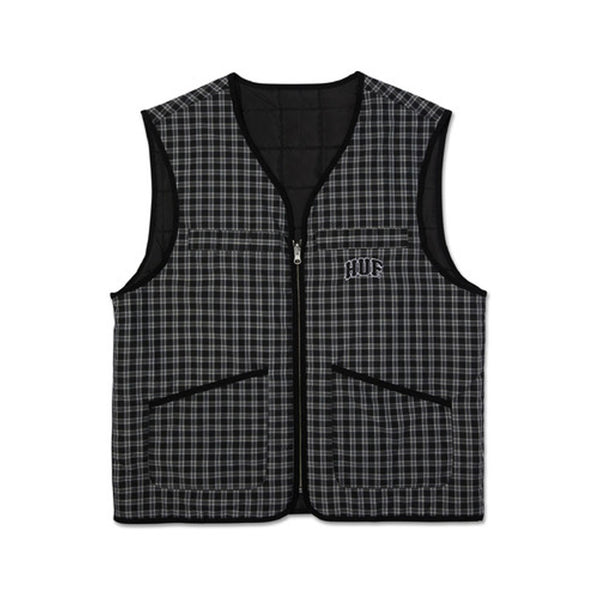 Huf Poynter Reversible Vest - Black