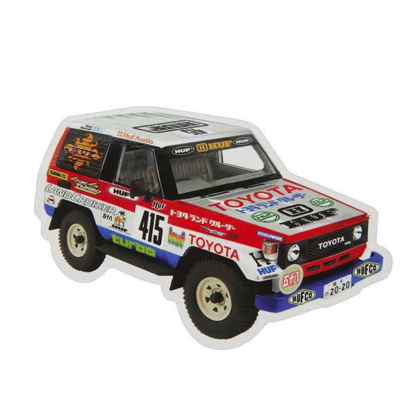 Huf x Toyota Sahara Rally Magnet - Multi