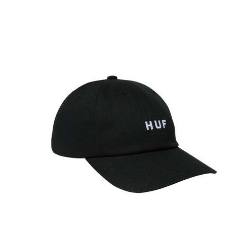 Huf Set OG CV 6 Panel Hat - Black