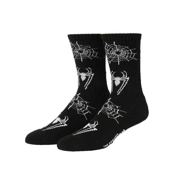 Huf x Spiderman Crew Sock - Black