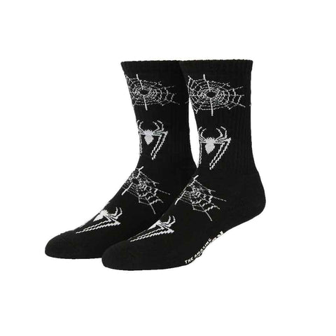 Huf x Spiderman Crew Sock - Black
