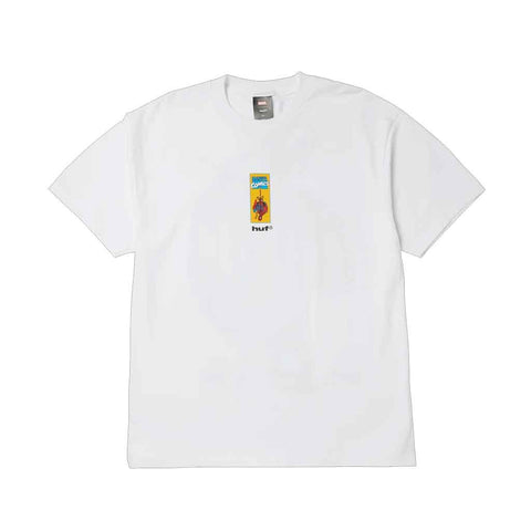 Huf x Spiderman Upside Down S/S Tee - White