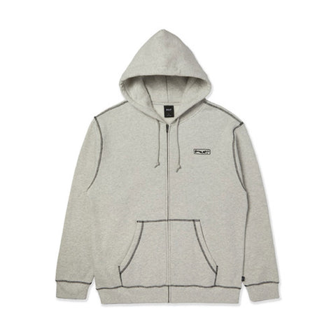 Huf Stretch FZ Hoodie - Ash