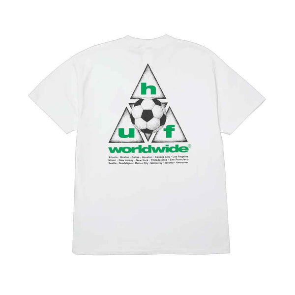 Huf Striker TT S/S Tee - White
