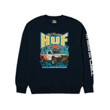Huf x Toyota TRD Pit Crewneck - Navy