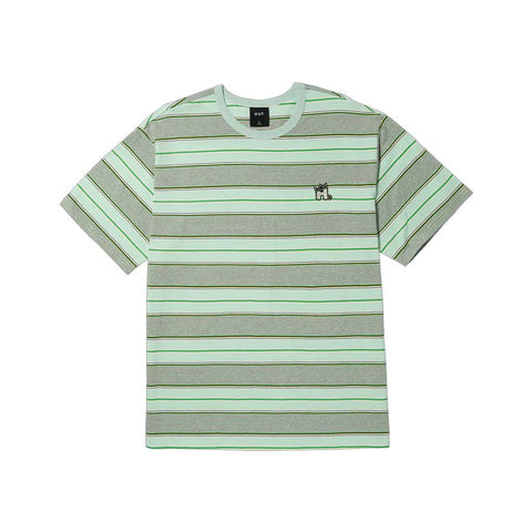 Huf Vernon S/S Relaxed Knit - Smoke Mint
