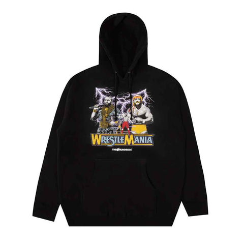 The Hundreds x WWE Hulk Hogan VS Mr. T PO Hoodie - Black