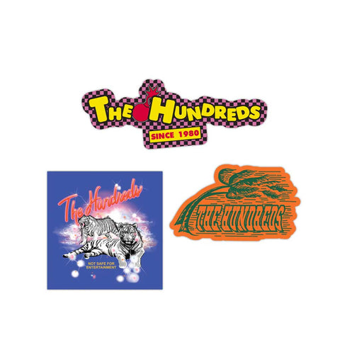 The Hundreds Spring 24 Sticker Pack - Multi