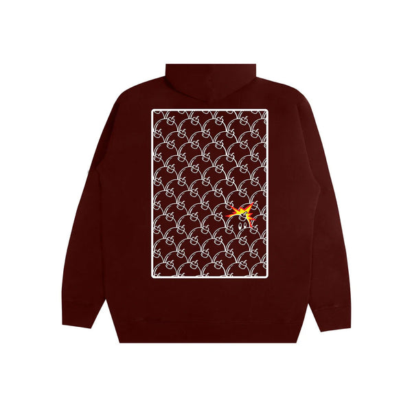 The Hundreds Outstanding Zip Hoodie - Maroon